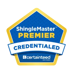 CertainTeed ShingleMaster PREMIER certified roofing contractor