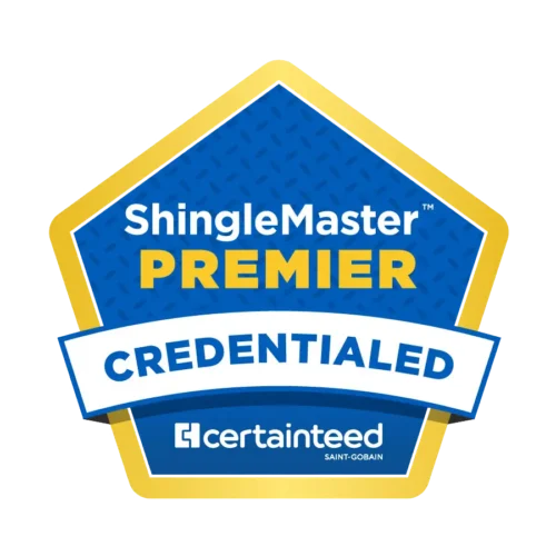 CertainTeed ShingleMaster PREMIER certified roofing contractor