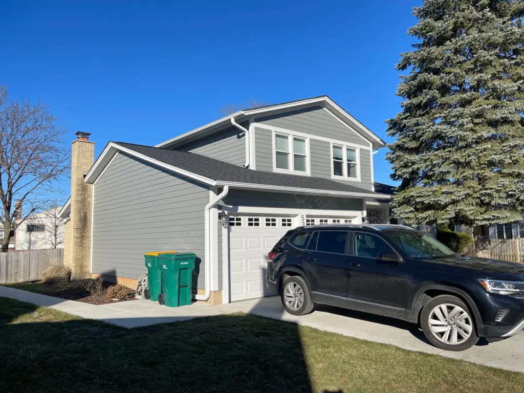 James Hardie fiber cement siding on a Chicago-area home