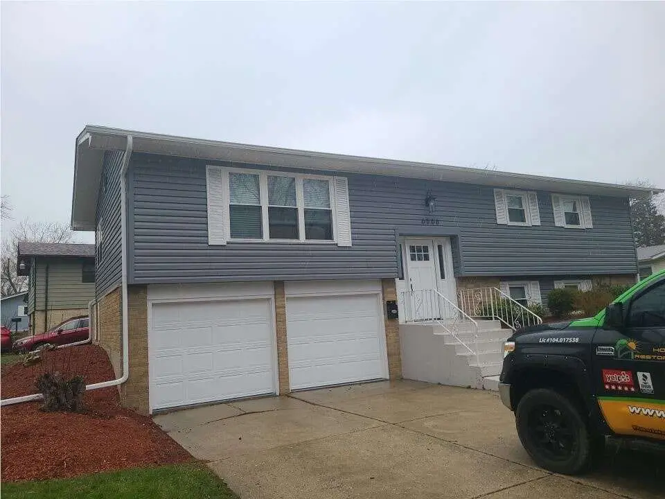 Roofing and gutter project on Fairmount Avenue in Downers Grove, IL